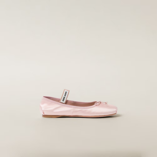 Satin ballerinas