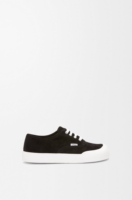 Terra Vulca lace-up sneaker in suede