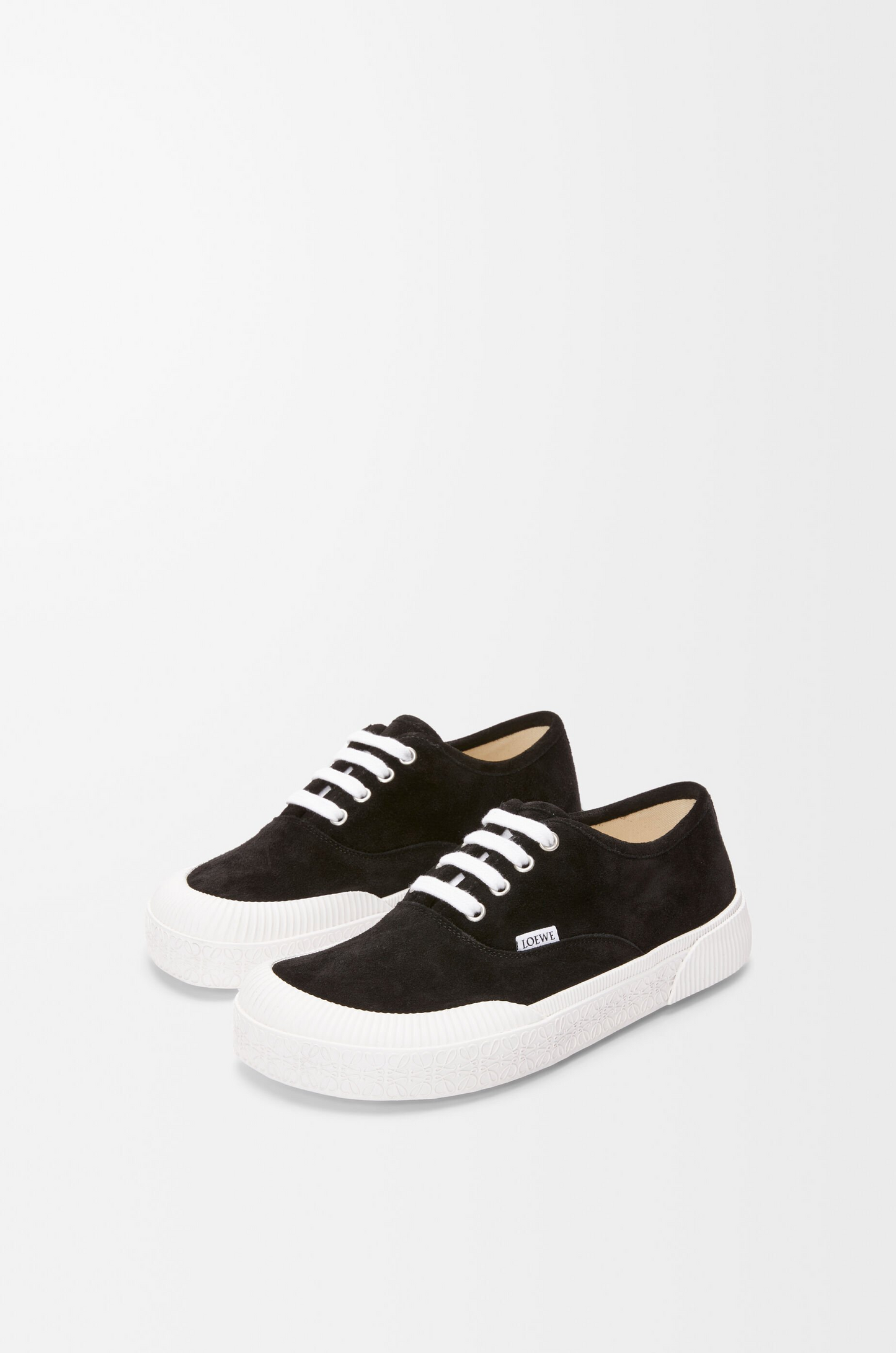 Terra Vulca lace-up sneaker in suede