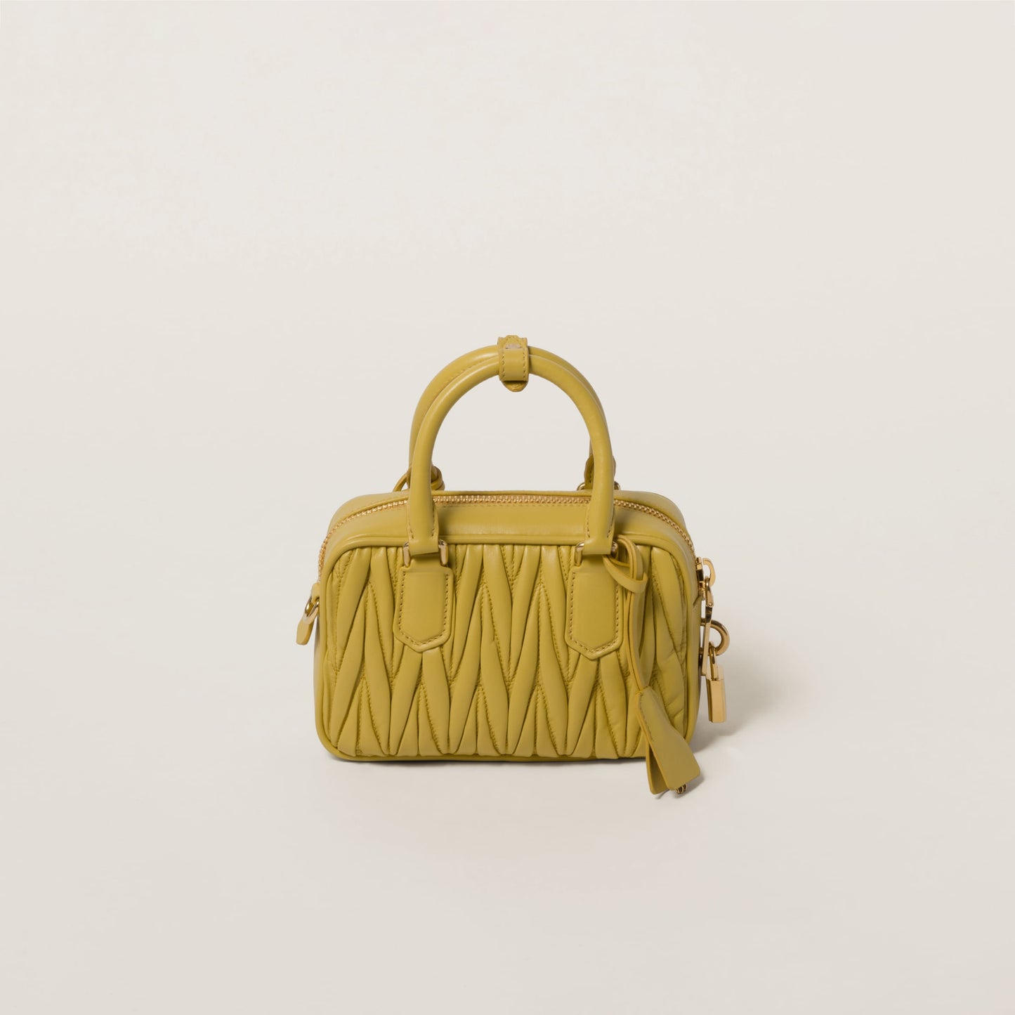 Arcadie matelassé nappa leather bag