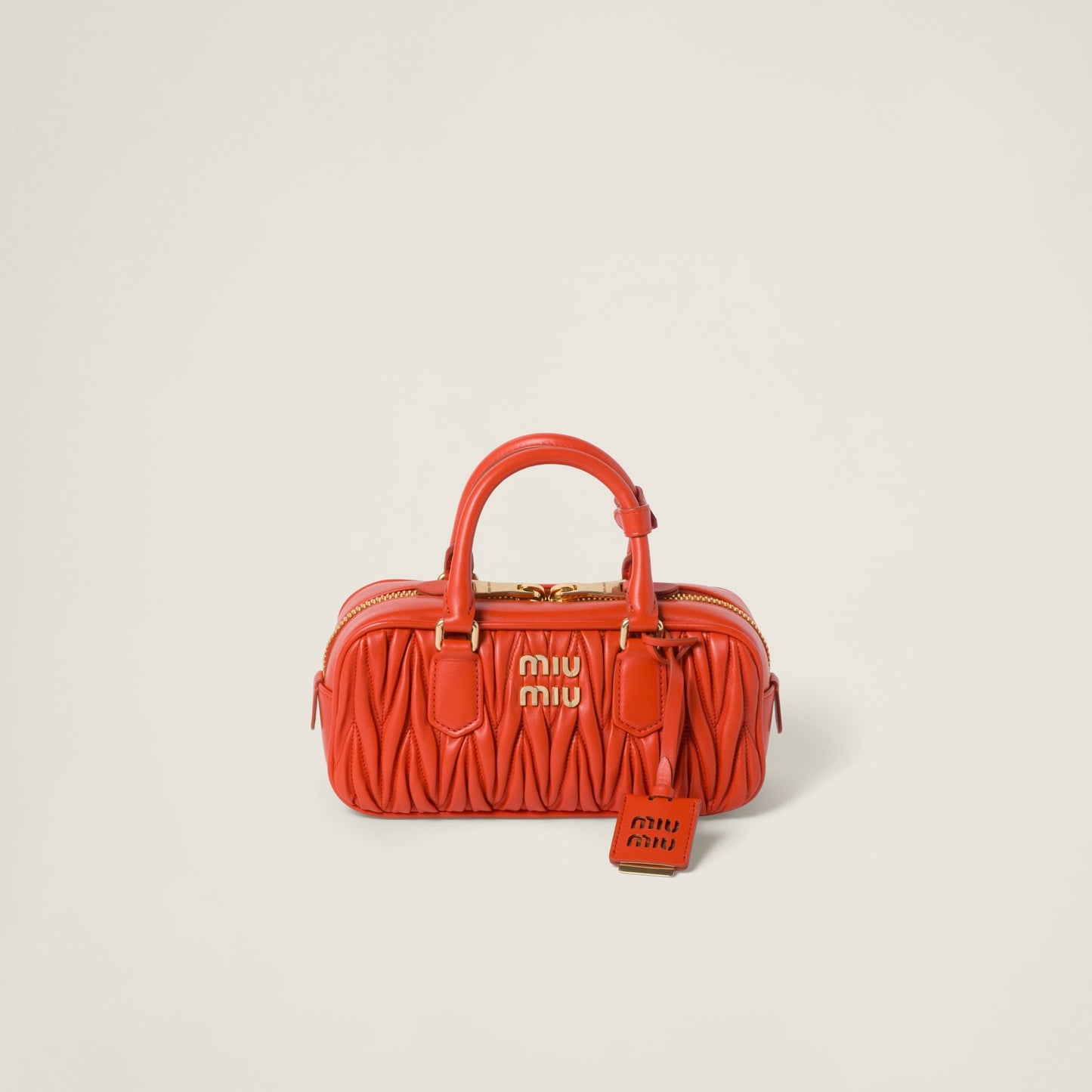 Arcadie matelassé nappa leather bag