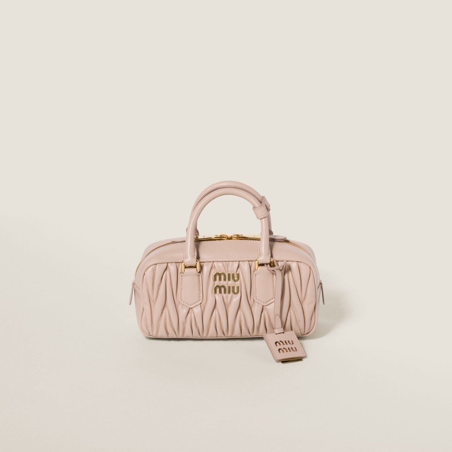 Arcadie matelassé nappa leather bag