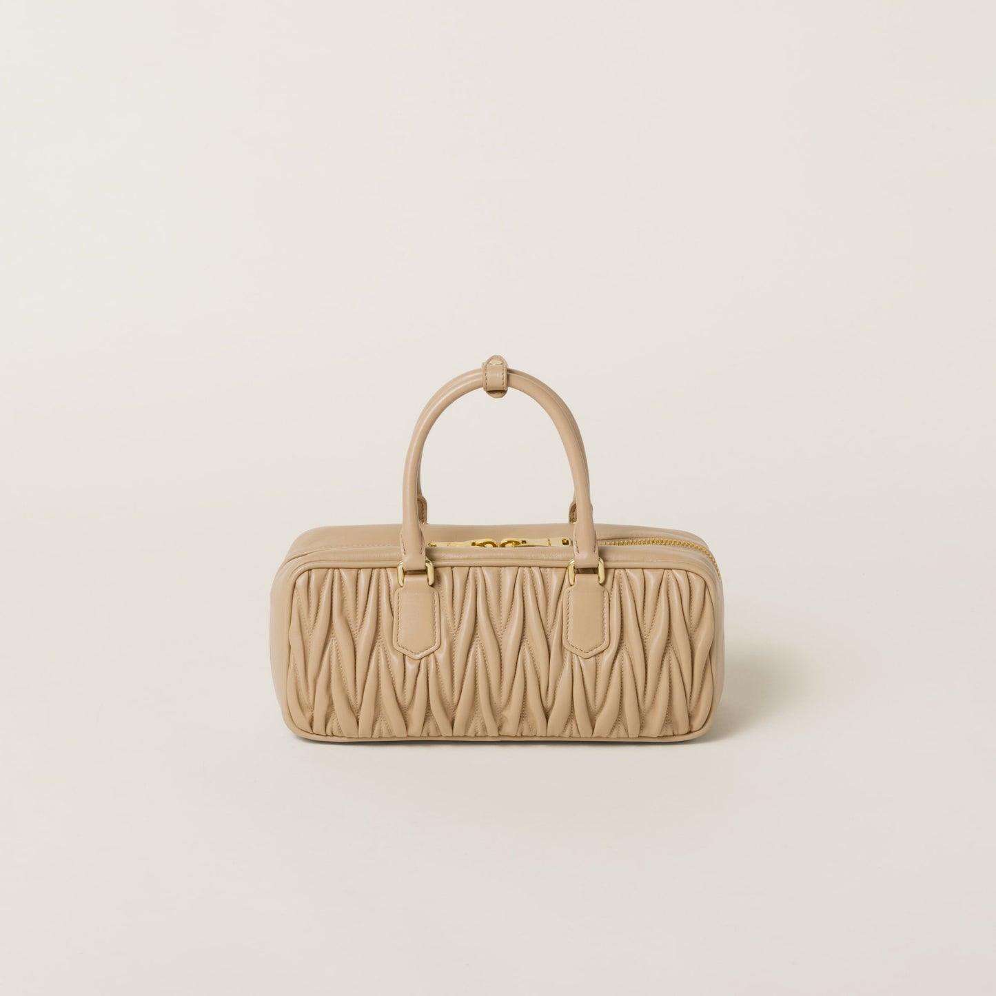 Arcadie matelassé nappa leather bag