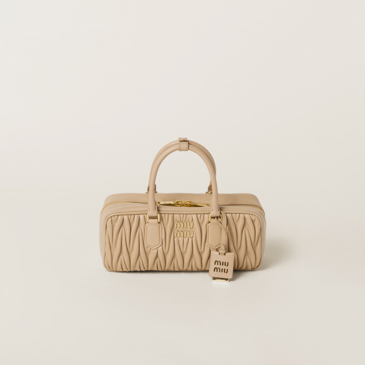 Arcadie matelassé nappa leather bag