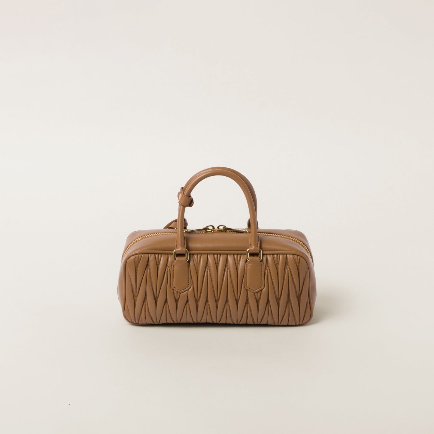 Arcadie matelassé nappa leather bag