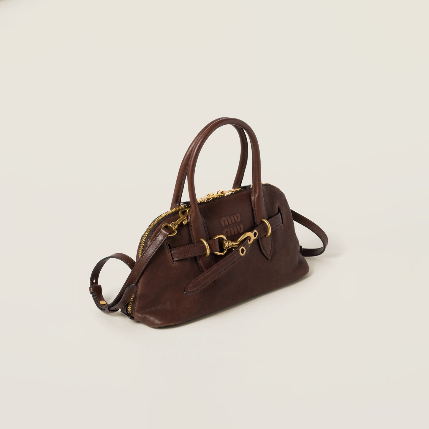 Aventure nappa leather top-handle bag