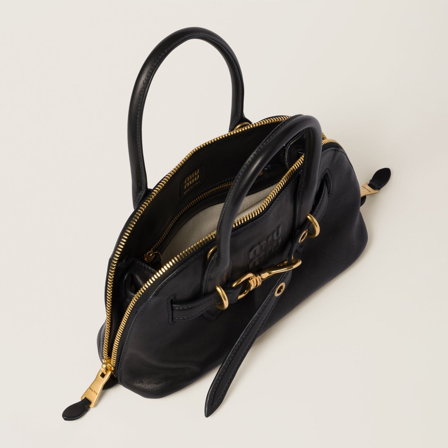 Aventure nappa leather top-handle bag