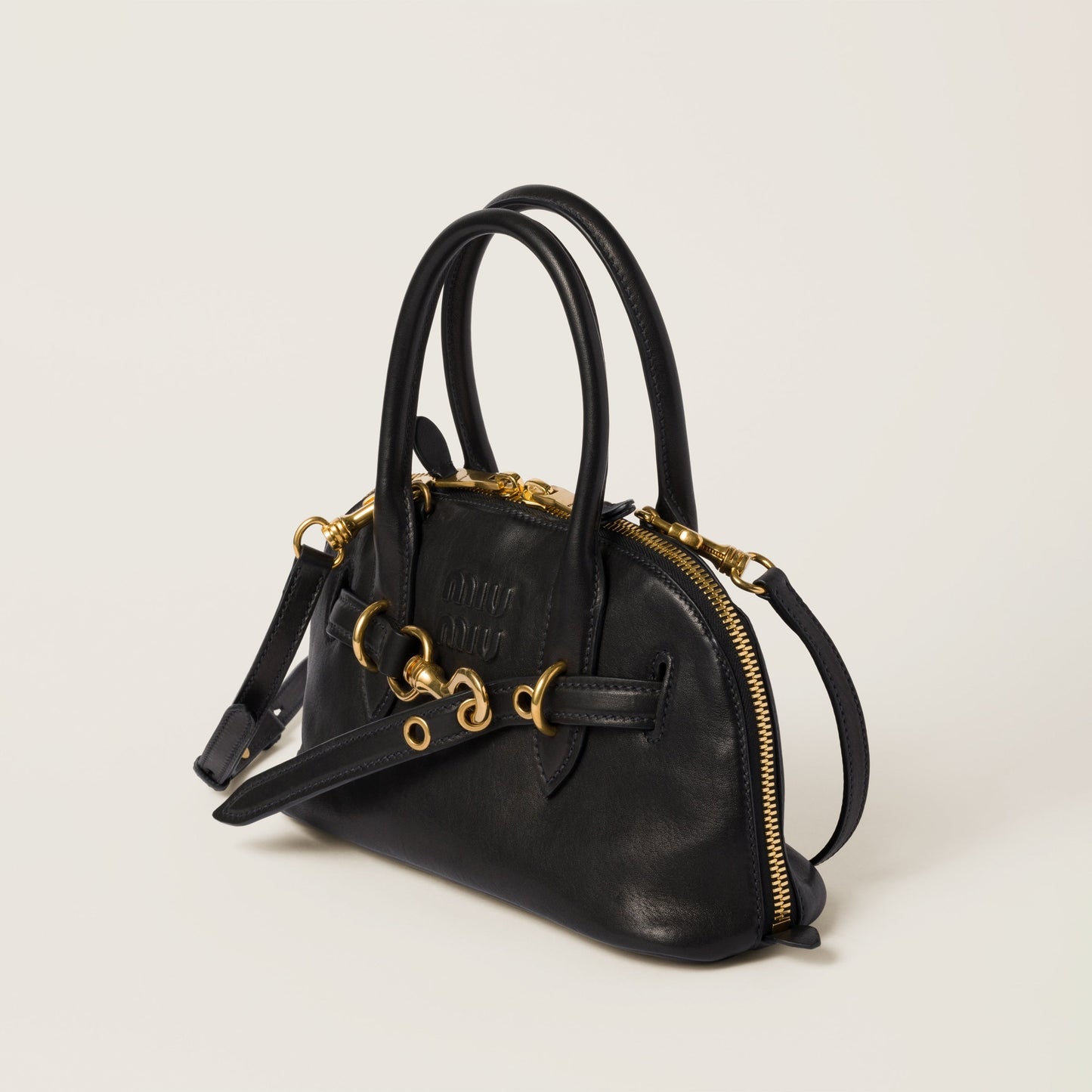 Aventure nappa leather top-handle bag