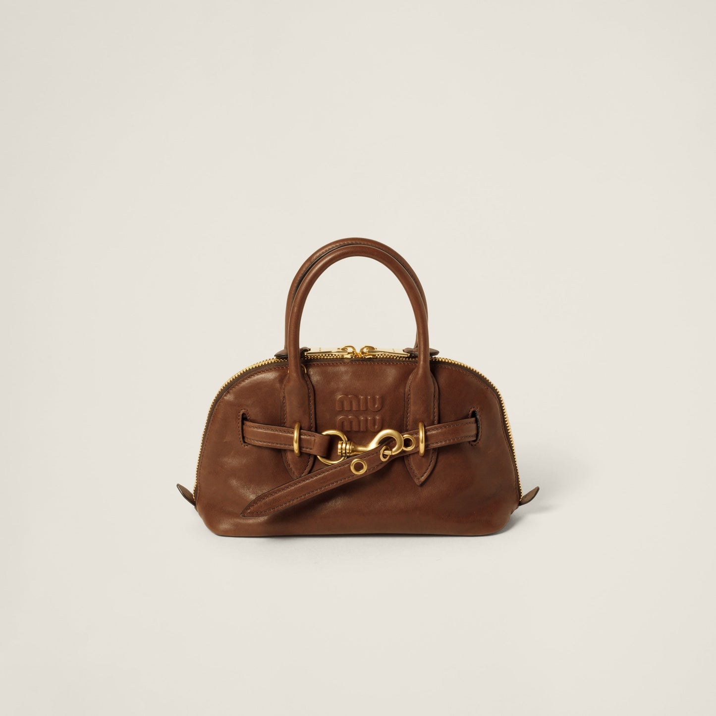 Aventure nappa leather top-handle bag