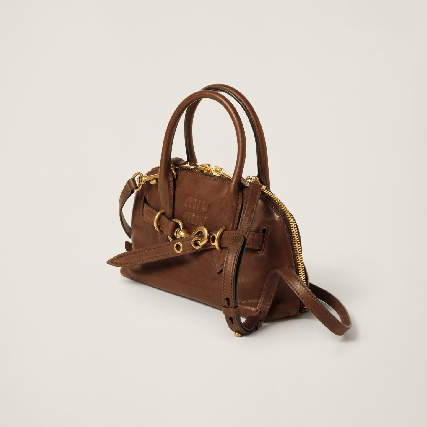 Aventure nappa leather top-handle bag