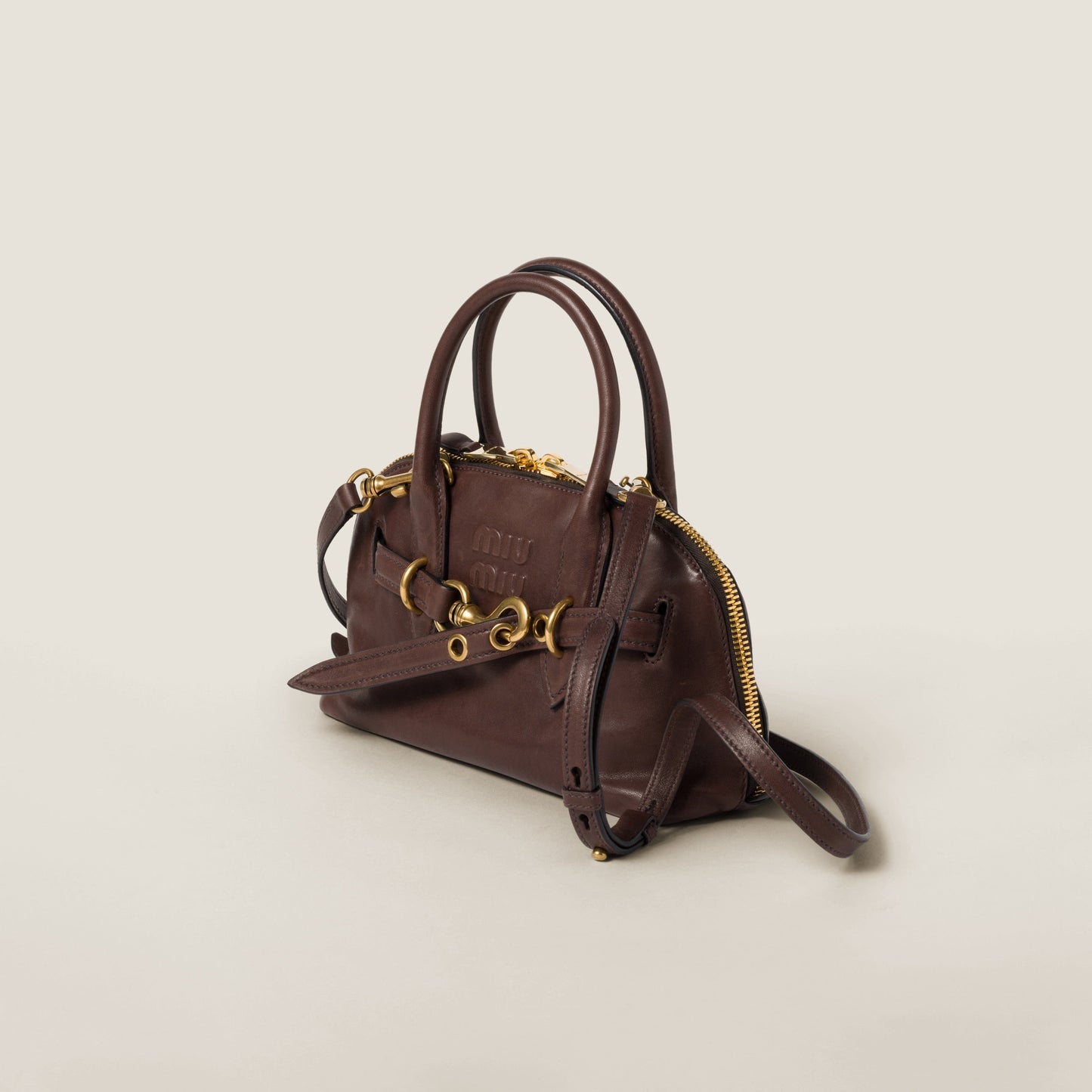 Aventure nappa leather top-handle bag