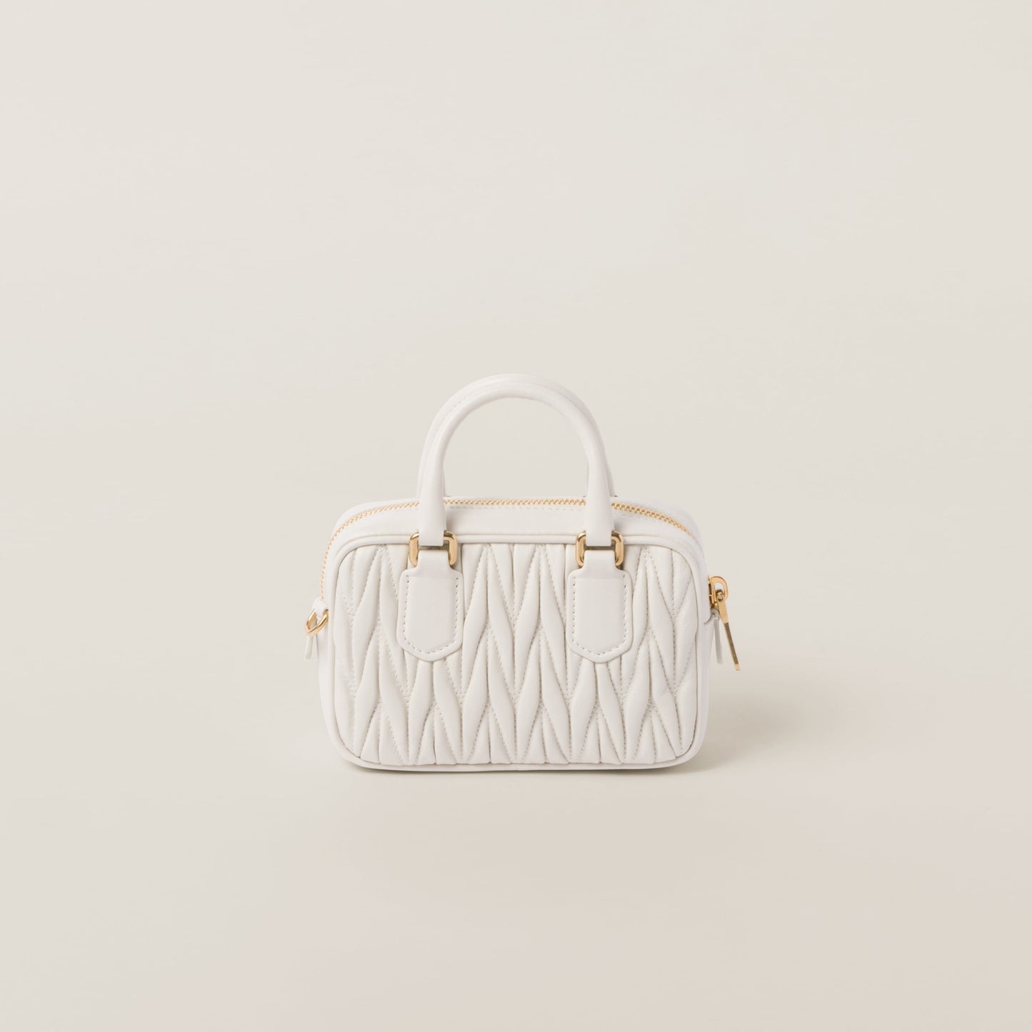 Arcadie Matelassé nappa leather mini-bag