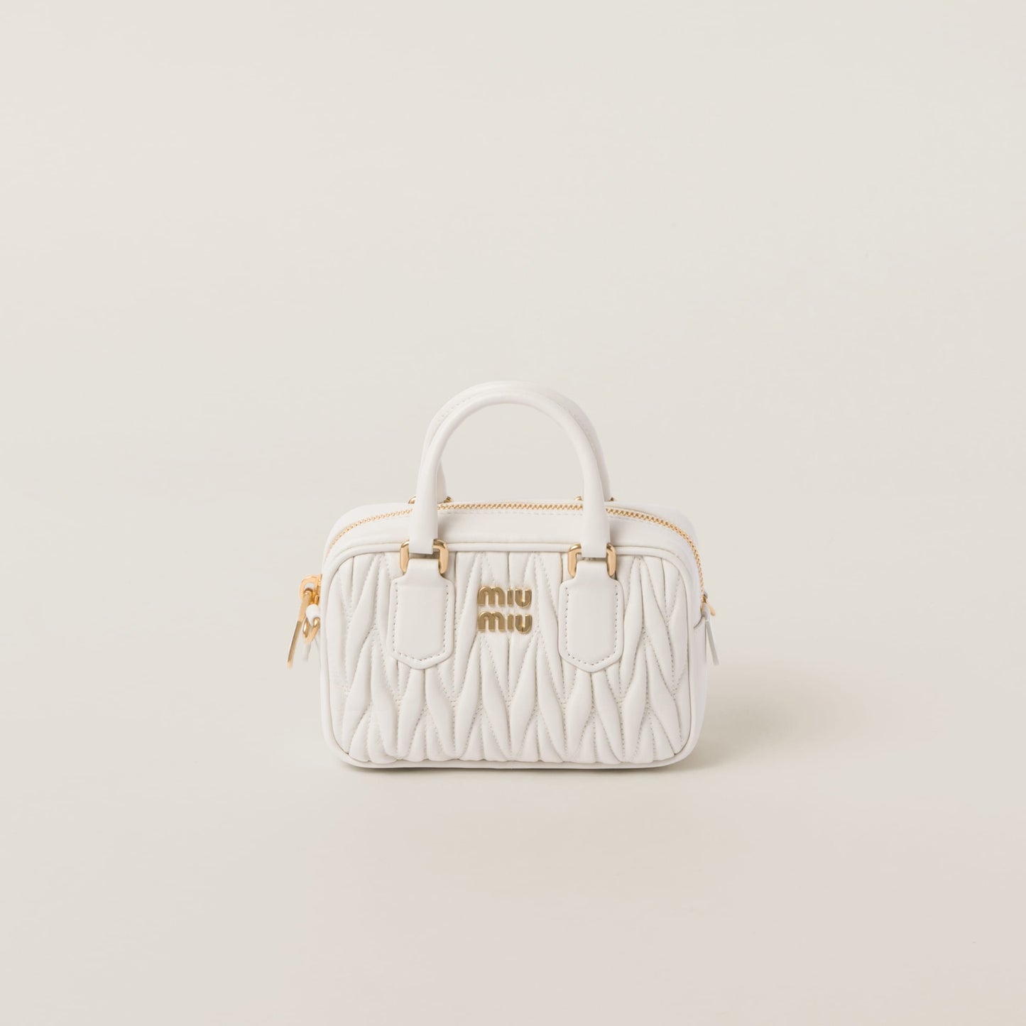 Arcadie Matelassé nappa leather mini-bag