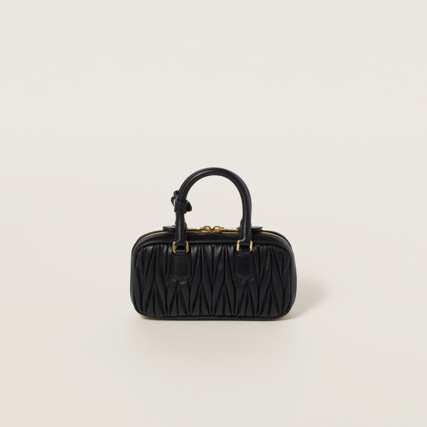 Arcadie matelassé nappa leather mini-bag