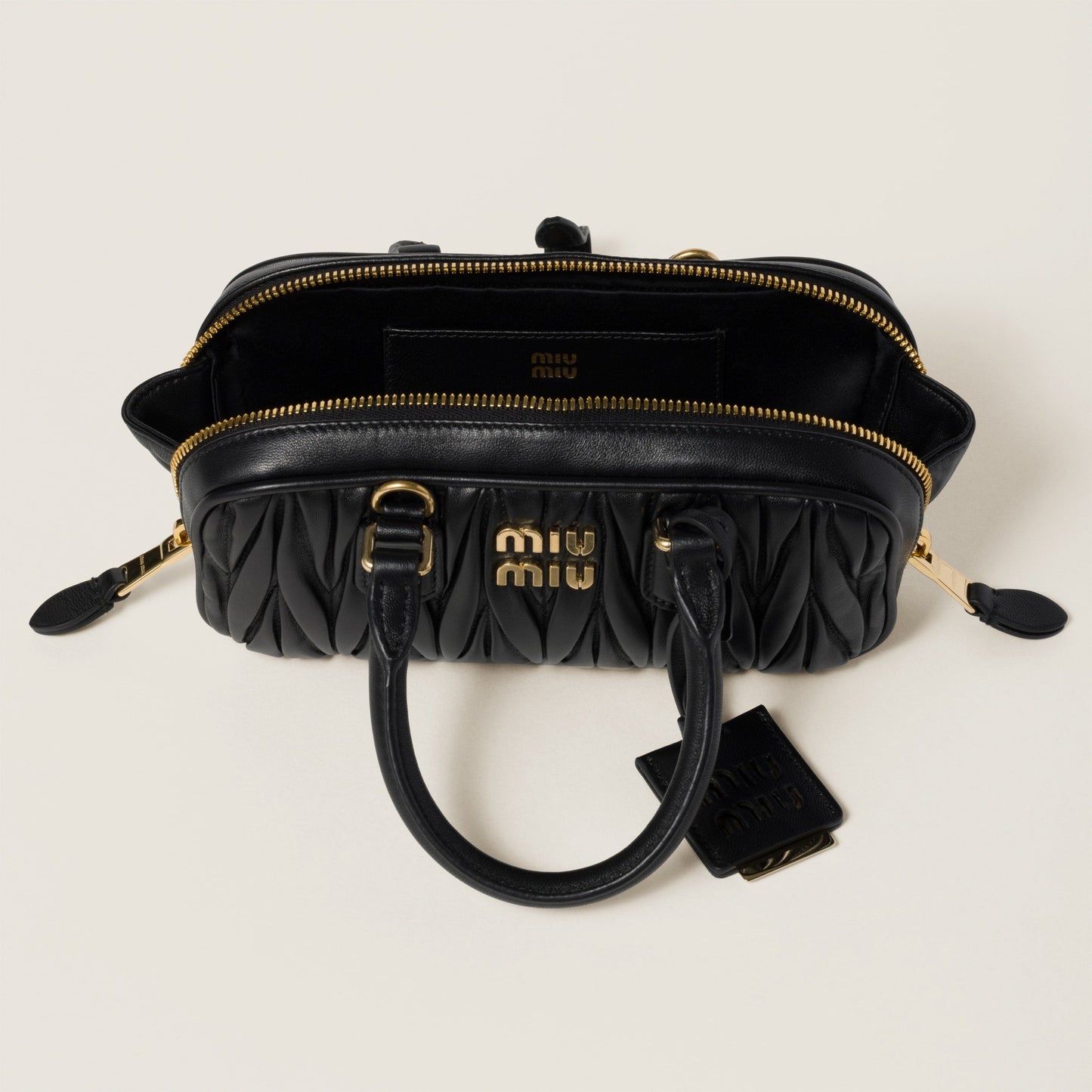 Arcadie matelassé nappa leather mini-bag