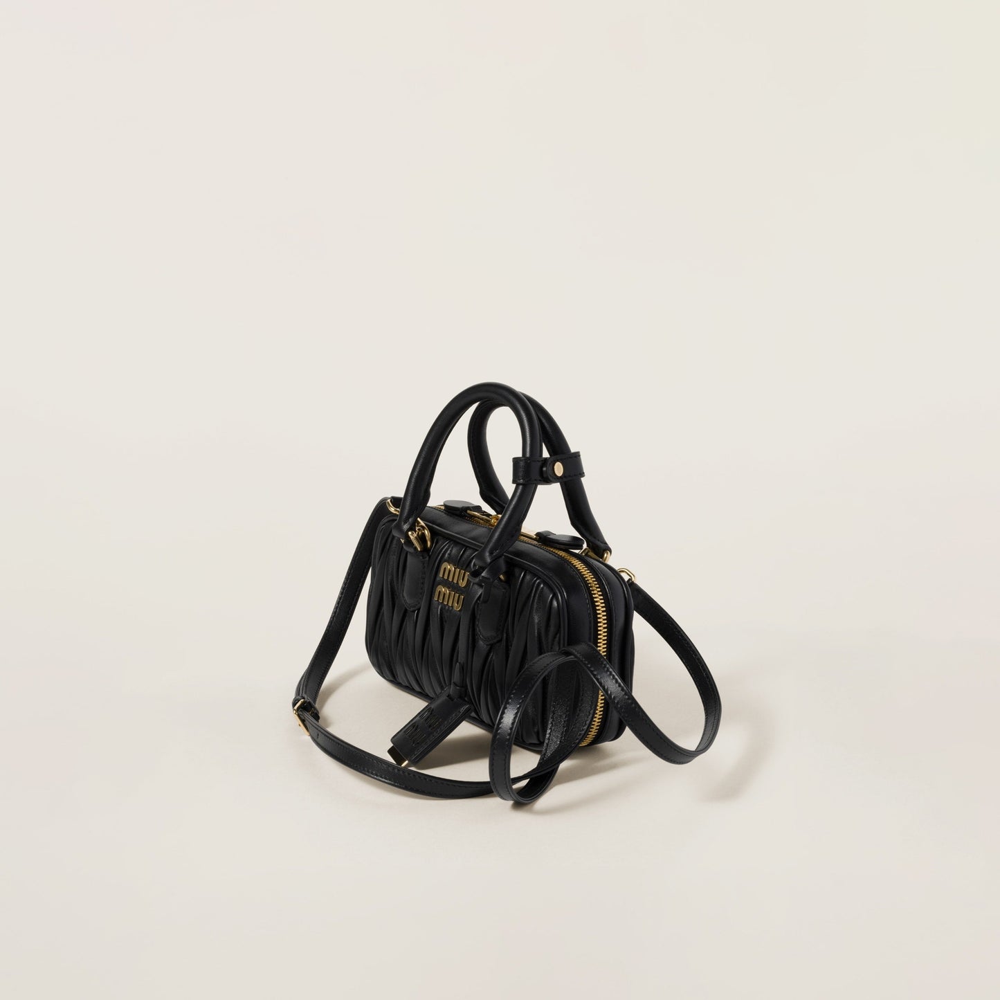 Arcadie matelassé nappa leather mini-bag