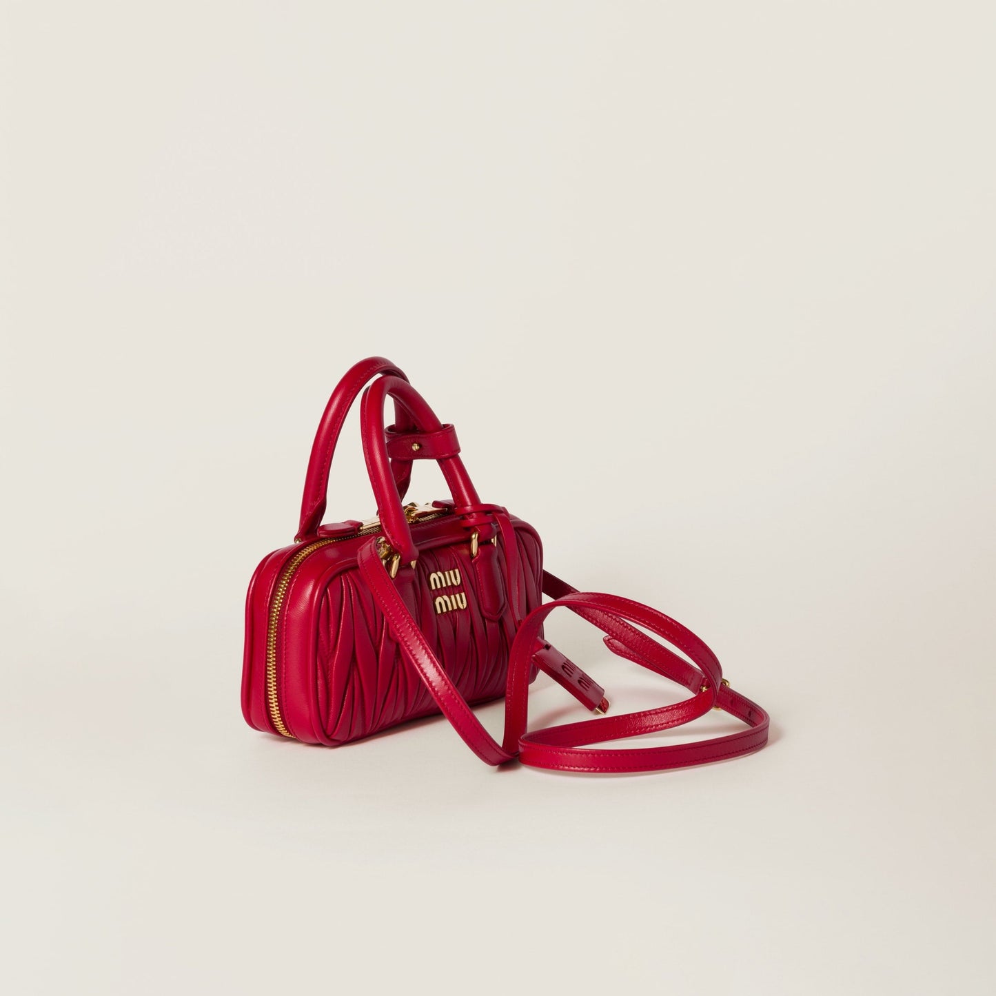 Arcadie matelassé nappa leather mini-bag