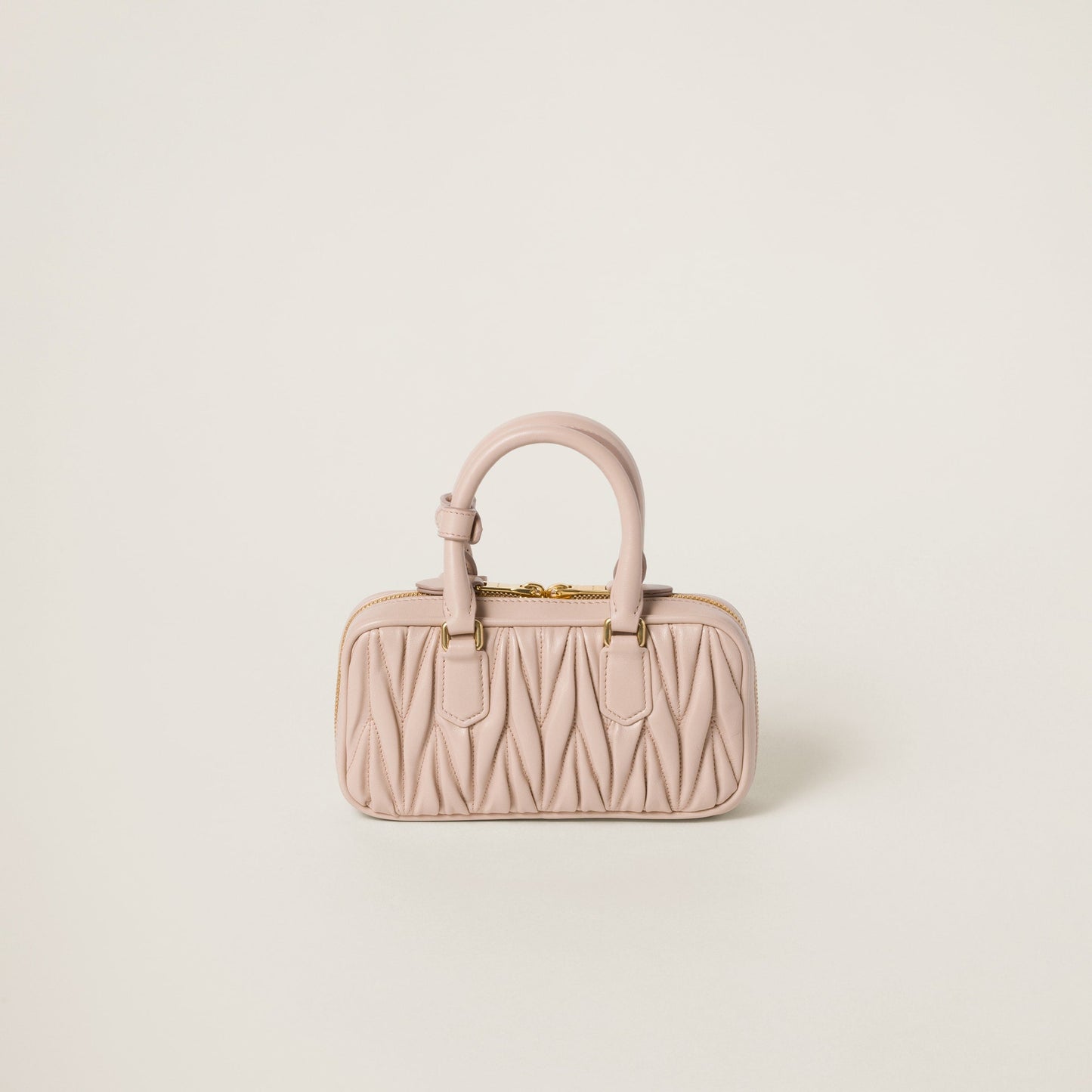 Arcadie matelassé nappa leather mini-bag