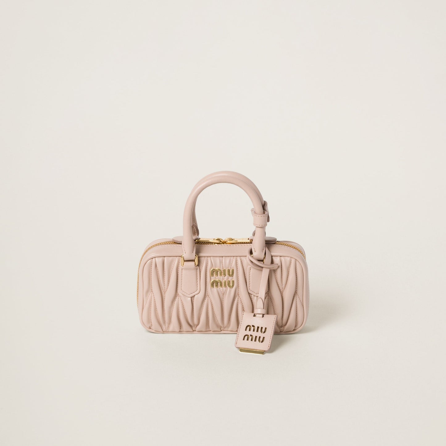 Arcadie matelassé nappa leather mini-bag