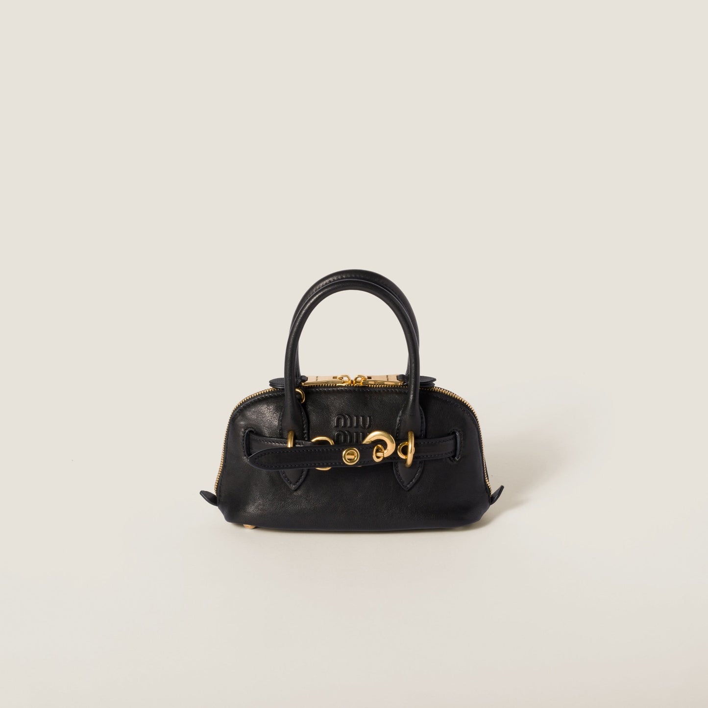 Aventure mini nappa leather bag