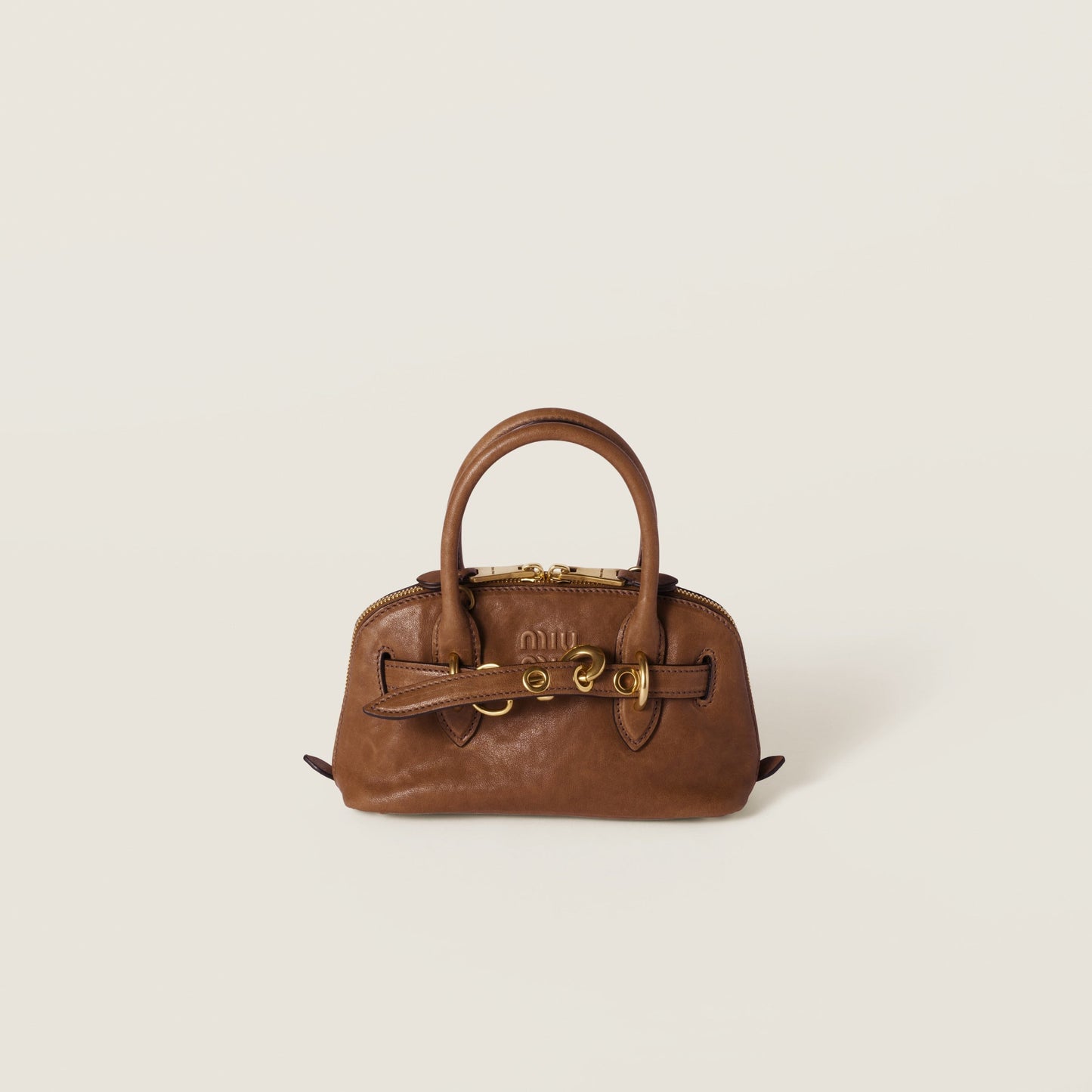 Aventure mini nappa leather bag