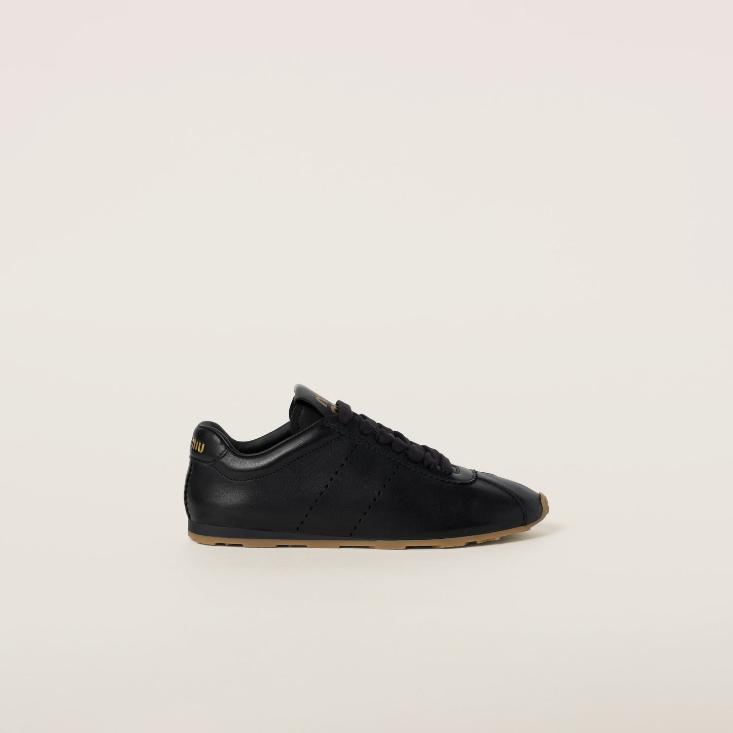 Plume nappa leather sneakers