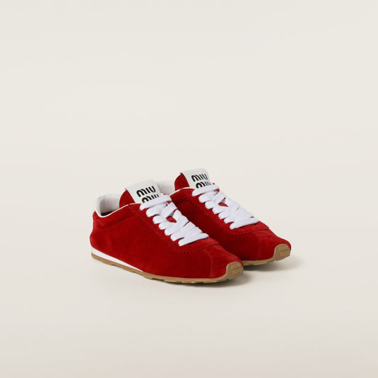 Plume suede sneakers