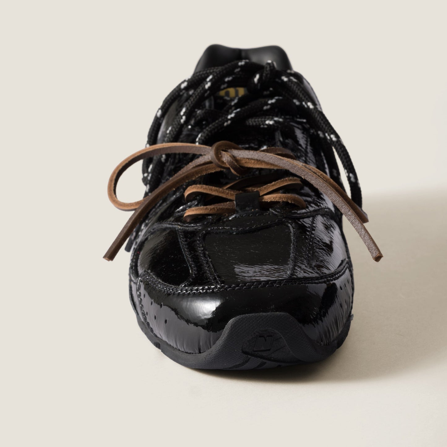 New Balance X Miu Miu 530 SL patent leather sneakers